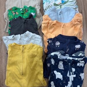 Footie double zipper pajamas